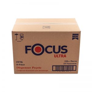 FOCUS ULTRA İÇTEN ÇEKMELİ HAVLU GFR 250M	KUTU / 1*6