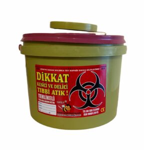 TIBBİ ATIK KUTUSU 3 LT